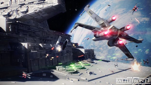 Star Wars: Battlefront 2 The Battle of Endor Walkthrough – Escape Endor, Get To The Corvus