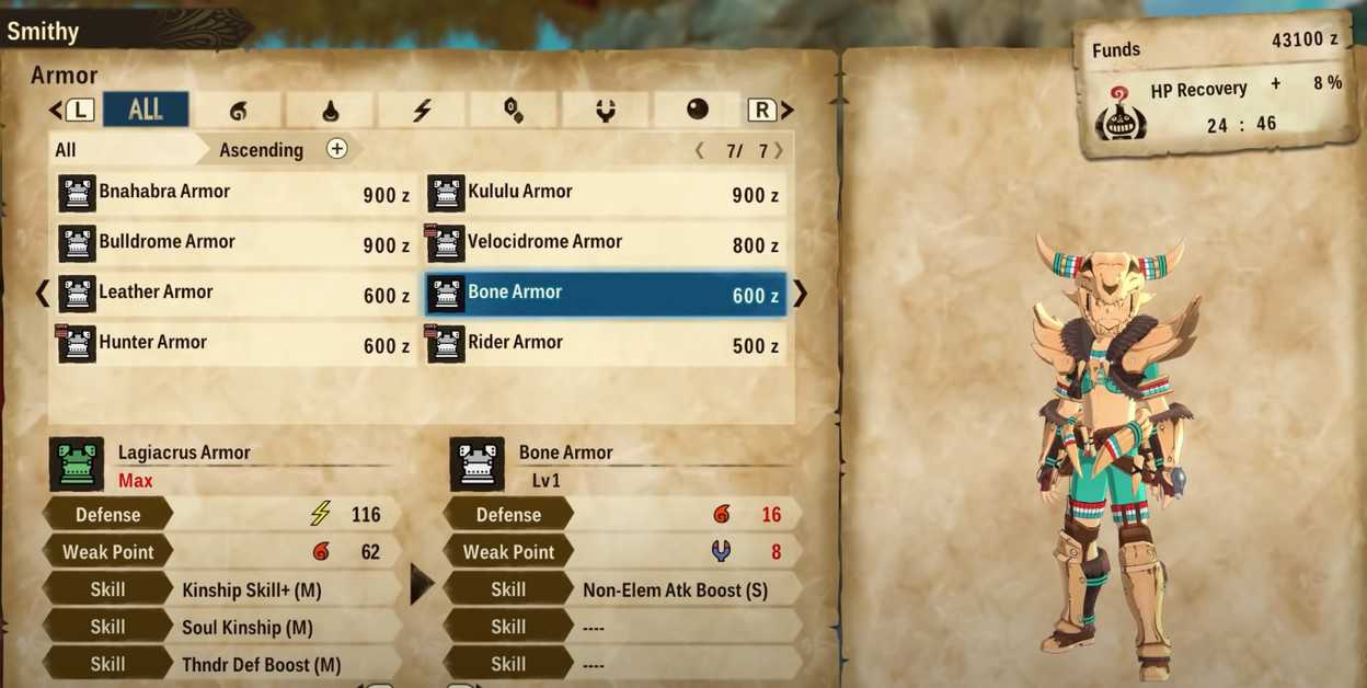 Monster Hunter Stories 2 Armor Sets Guide