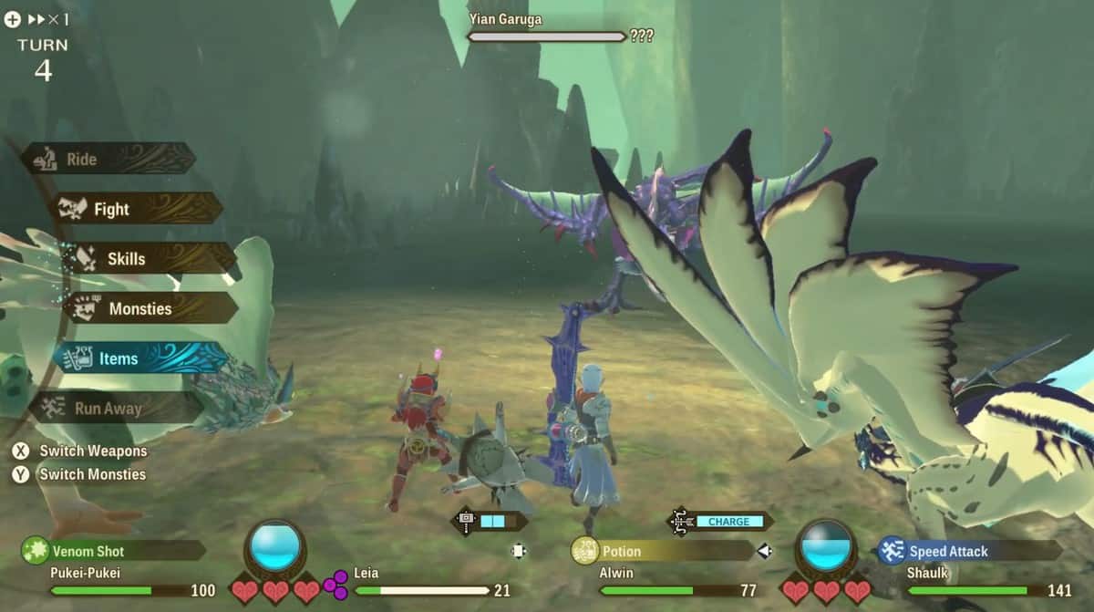 How to Defeat Yian Garuga in Monster Hunter Stories 2: Wings of Ruin