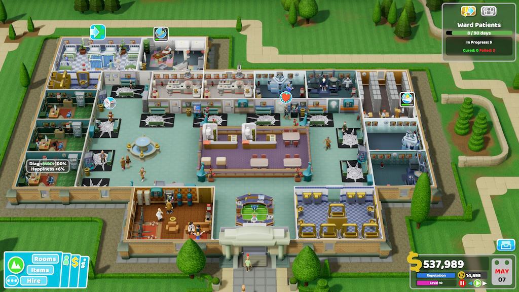 Two Point Hospital Hogsport Guide