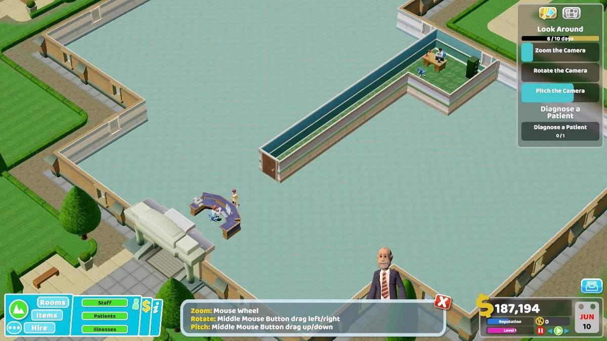 Two Point Hospital Topless Mountain Guide